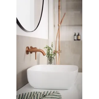 KFA Armatura MOZA ROSE GOLD bateria umywalkowa podtynkowa 5039-810-34