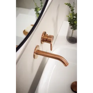 KFA Armatura MOZA ROSE GOLD bateria umywalkowa podtynkowa 5039-810-34