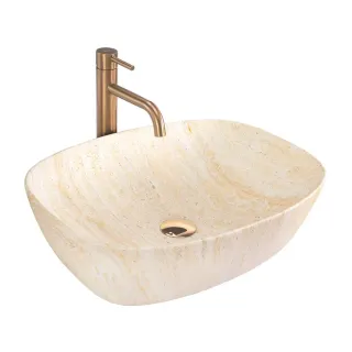 Rea UMYWALKA FREJA TRAVERTINE MATT - NABLATOWA REA-U6689