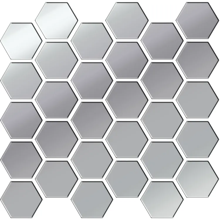 Ceramika Kolor Platinum Glass Hexagon Mosaic 25x25,8 CC_82593 Ceramika Kolor Platinum Glass Hexagon Mosaic 25x25,8 CC_82593