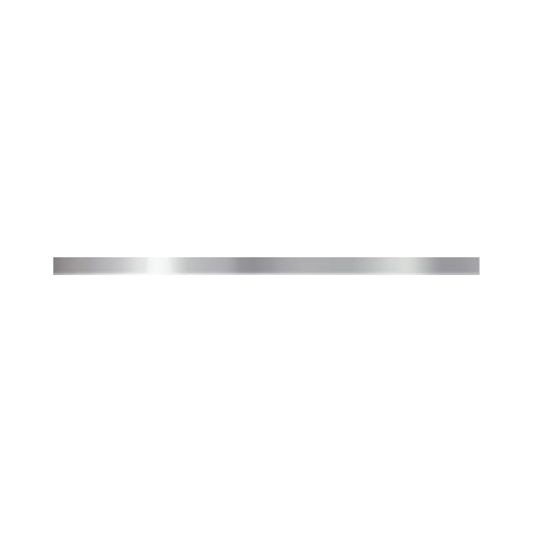 Ceramika Kolor SUPER SILVER 2x60 Listwa metal. (CR) CC_83923 Ceramika Kolor SUPER SILVER 2x60 Listwa metal. (CR) CC_83923