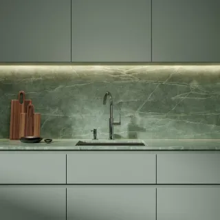 Omnires Y bateria kuchenna, chrom połysk Y1251CR