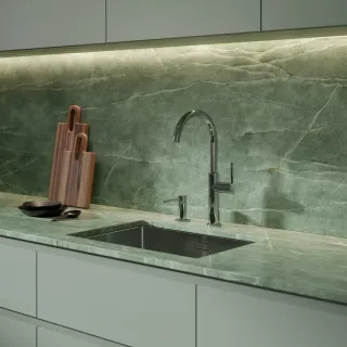 Omnires TULA bateria kuchenna, chrom połysk TL6050CR