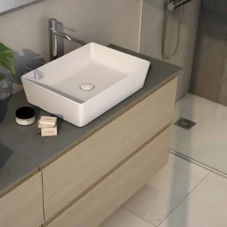 RAK Ceramics FEELING Umywalka slim nablatowa prostokątna...