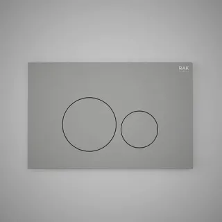 RAK Ceramics ECOFIX - PRZYCISK SZARY OKRĄG (503) FSRAKPPL003503