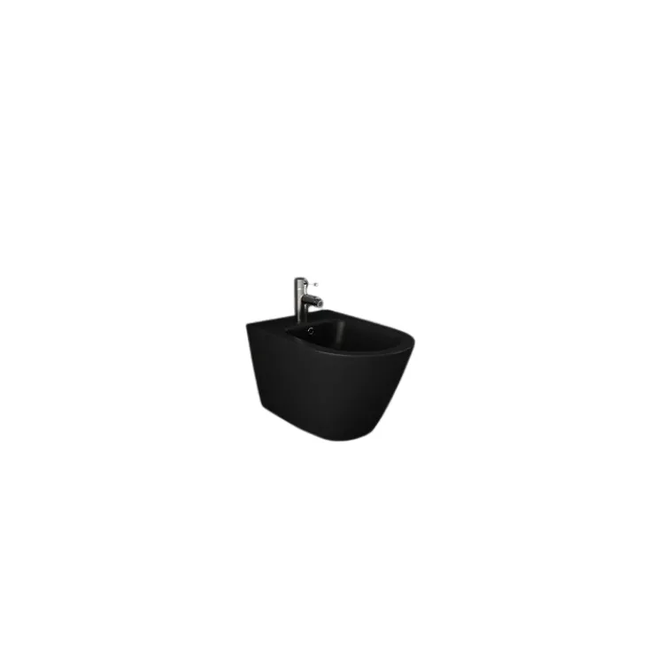 RAK Ceramics FEELING RESORT Bidet podwieszany czarny mat (504) RST07504A