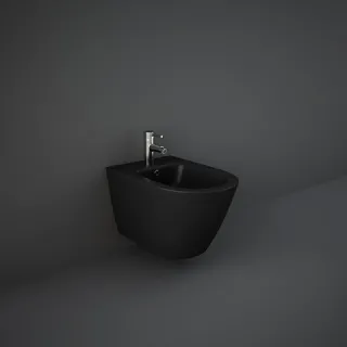 RAK Ceramics FEELING RESORT Bidet podwieszany czarny mat (504) RST07504A
