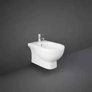 RAK Ceramics TONIQUE Bidet podwiesz. 55x36 cm biały połysk TQ09AWHA
