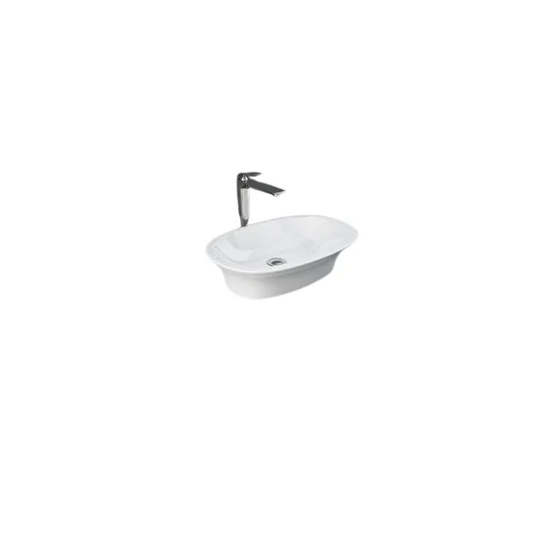 RAK Ceramics SENSATION Umywalka nablatowa 60x38 cm biały połysk SENCT6000AWHA