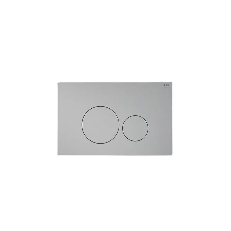 RAK Ceramics ECOFIX - PRZYCISK CHROM MAT OKRĄG. FSRAKPPL005
