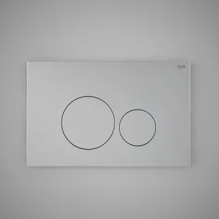 RAK Ceramics ECOFIX - PRZYCISK CHROM MAT OKRĄG. FSRAKPPL005