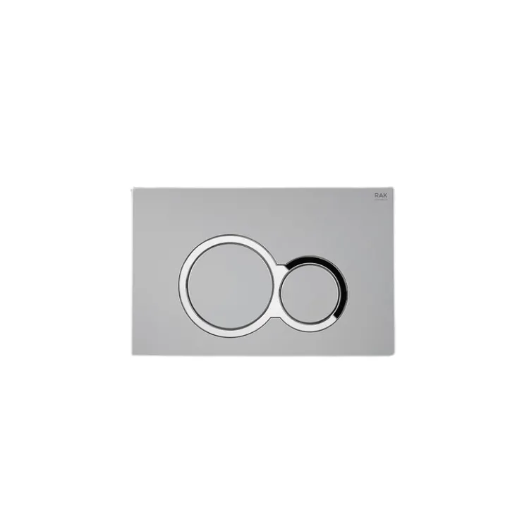 RAK Ceramics ECOFIX - PRZYCISK MAT CHROM MAT OKRĄG. FSRAKPPL001 RAK Ceramics ECOFIX - PRZYCISK MAT CHROM MAT OKRĄG. FSRAKPPL001