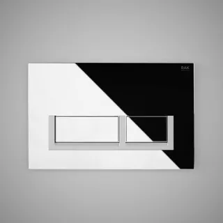 RAK Ceramics ECOFIX PRZYCISK PROSTOKĄT CHROM MAT CHROM FSRAKPPL002