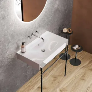 RAK Ceramics DES UMYWALKA PODWIESZ.NABLAT.81X46CM BEZ OTWORU DESWB08100AWHA