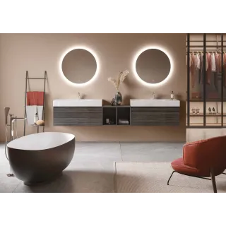 RAK Ceramics UNO JOY szafka podumywalkowa podwieszana 100 MokaW UNOWH100MOK