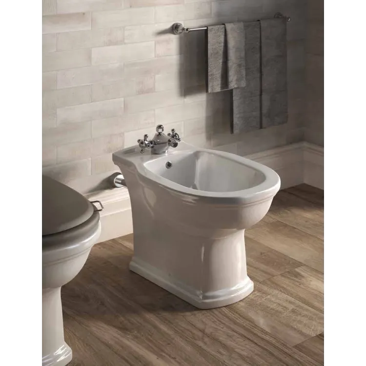 RAK Ceramics WASHINGTON Bidet stojący 58x36 cm biały połysk WABI00001