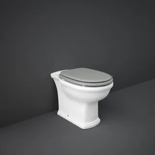 RAK Ceramics WASHINGTON Miska WC do zbiornika zawiesz. 58x36 cm biały połysk WAWC00001