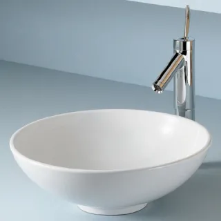 RAK Ceramics DIANA Umywalka nablatowa 45 cm okrągła biały...