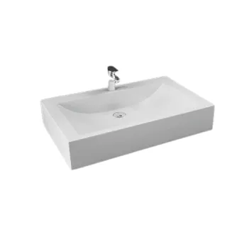RAK Ceramics SCOOP Umywalka nablatowa prostokątna 65x41,5...