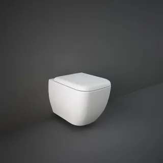 RAK Ceramics METROPOLITAN Miska WC podwiesz. Rimless 52,5x33,7 cm biały połysk MP13AWHA,MEWC00009