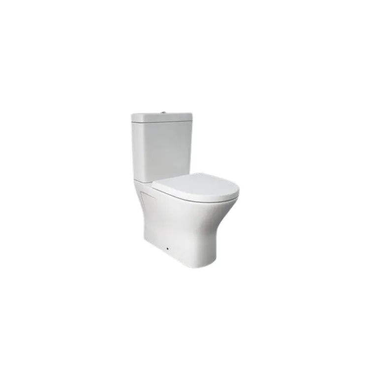 RAK Ceramics RESORT Miska WC Rimless do kompaktu 60x36 cm biały połysk RST17AWHA REWC00005