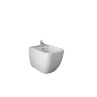 RAK Ceramics METROPOLITAN Bidet podwieszany 52,5x33,7 cm biały połysk MP07AWHA,MEBI00006