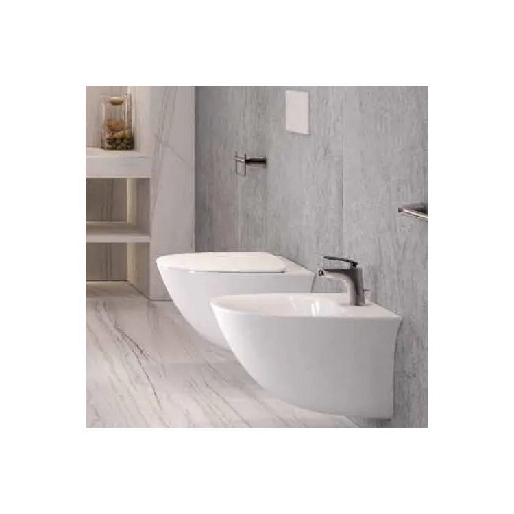 RAK Ceramics SENSATION Bidet podwieszany 48 x 38 cm biały połysk SENBD2104AWHA RAK Ceramics SENSATION Bidet podwieszany 48 x 38 cm biały połysk SENBD2104AWHA