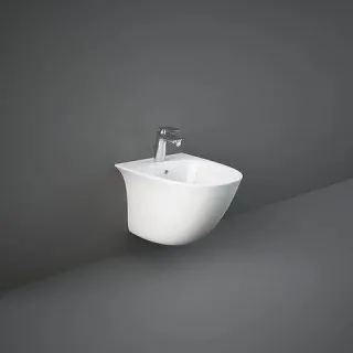 RAK Ceramics SENSATION Bidet podwieszany 48 x 38 cm biały połysk SENBD2104AWHA