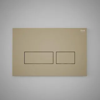 RAK Ceramics ECOFIX - PRZYCISK CAPPUCCINO PROSTOKĄT(514) FSRAKPPL006514