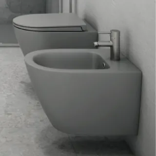 RAK Ceramics FEELING RESORT Bidet podwieszany szary mat (503) RST07503A