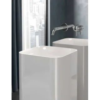 RAK Ceramics PETIT Umywalka wolnostojąca kwadrat 36 cm PETFS23600AWHA