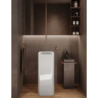 RAK Ceramics PETIT Umywalka wolnostojąca kwadrat 36 cm PETFS23600AWHA