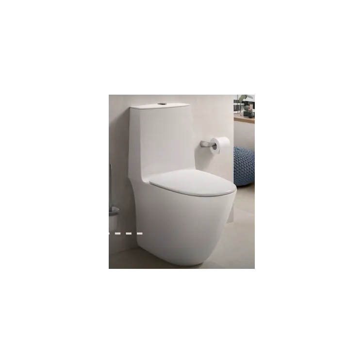RAK Ceramics SENSATION Miska WC Rimless do kompaktu 62x38 cm biały połysk SENWC1146AWHA