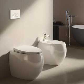 RAK Ceramics CLOUD bidet stojący 56x40cm biały połysk CLOBD2015AWHA