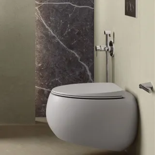 RAK Ceramics CLOUD Miska WC podwiesz. Rimless 56x40cm biały mat CLOWC1446500A