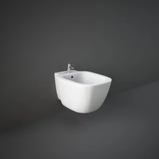 RAK Ceramics ONE Bidet podwieszany 52x36,5 cm biały połysk EL08AWHA,ONBI00005