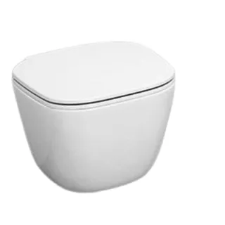 RAK Ceramics ONE Miska WC podwiesz, Rimless 52x36,5cm biały połysk EL13AWHA,ONWC00006