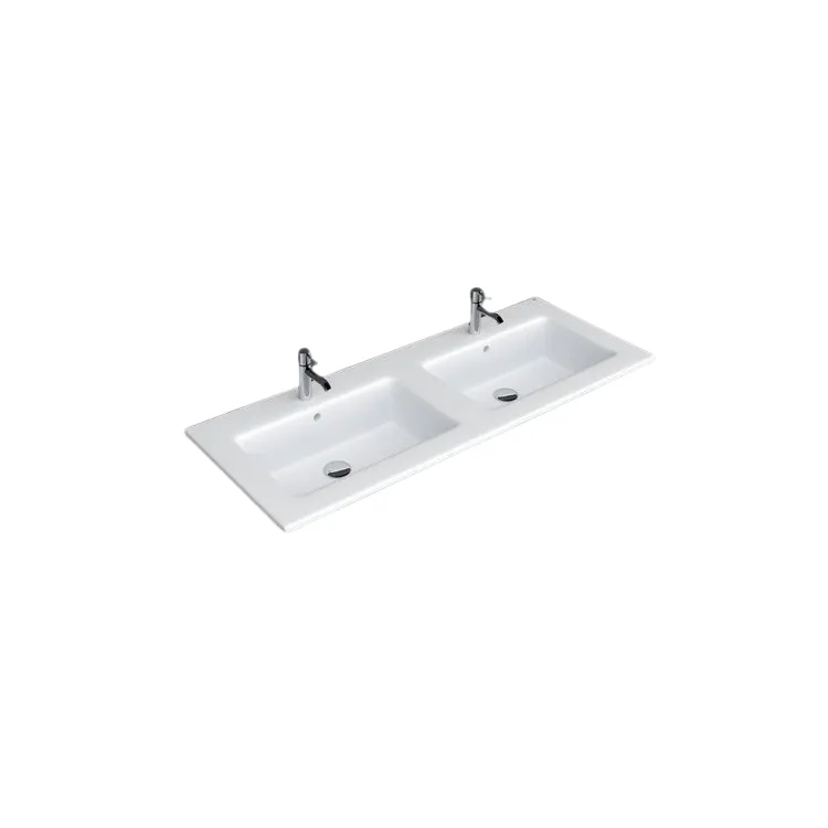 RAK Ceramics JOY Umywalka wpuszczana, meblowa 121x46,5 cm JOYDI12102WH