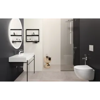 RAK Ceramics DES Miska WC podwiesz. Rimless 52x38 biały połysk DESWC1446AWHA