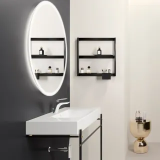 RAK Ceramics UNO Uniwersalny system półkowy mini drabinka 60x60 USSAS0002504