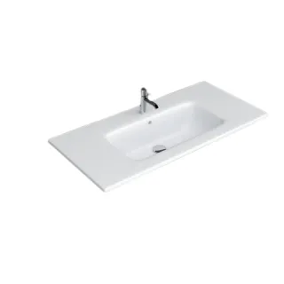 RAK Ceramics JOY Umywalka wpuszczana, meblowa 101x46,5 cm JOYDI10101WH