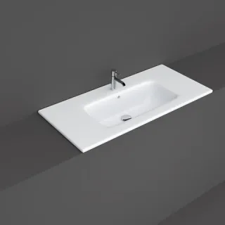 RAK Ceramics JOY Umywalka wpuszczana, meblowa 101x46,5 cm JOYDI10101WH