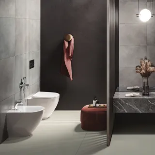 RAK Ceramics DES Bidet stojący 52x38 cm biały połysk...