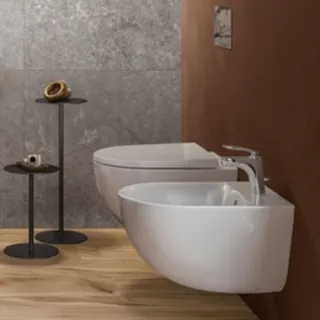 RAK Ceramics DES Bidet podwieszany 52x38 cm biały połysk...
