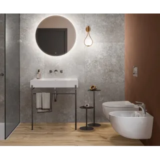 RAK Ceramics DES Bidet podwieszany 52x38 cm biały połysk DESBD2101AWHA