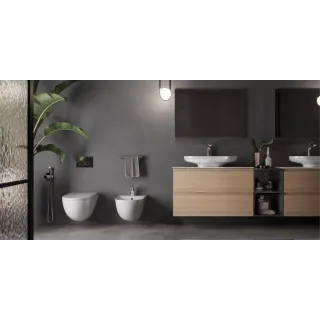RAK Ceramics Zestaw DES Miska z Deską WC podwiesz. Rimless 52cm DES1SET