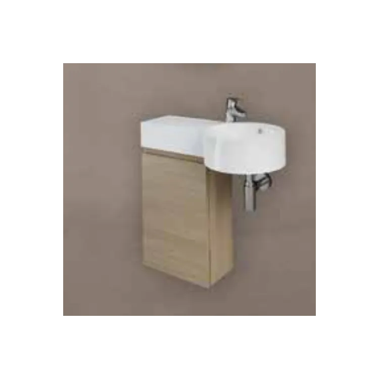 RAK Ceramics Zestaw PETIT Umywalka okrąg blatL, szafka JOY SOK PET177JOY040SOK