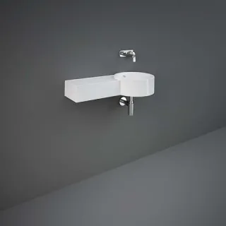 RAK Ceramics Zestaw PETIT Umywalka okrąg blatL, szafkaJOY szary PET177JOY040UGY