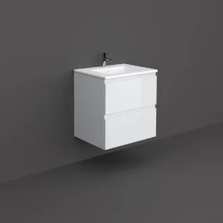 RAK Ceramics Zestaw JOY Umywalka Szafka 60cm biała SETJOYWH060PWH