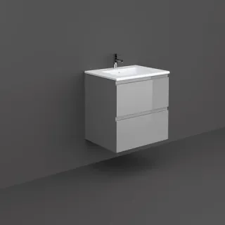 RAK Ceramics Zestaw JOY Umywalka i Szafka 60cm szara SETJOYWH060UGY